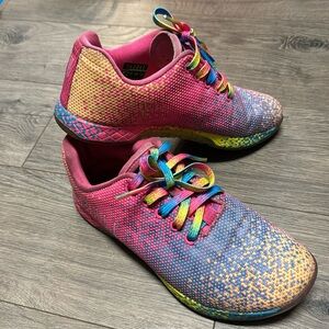 Nobull hot pink glitch original trainers! Women’s size 9